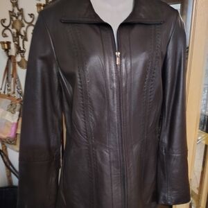 Wilsons Leather Dark Brown Jacket